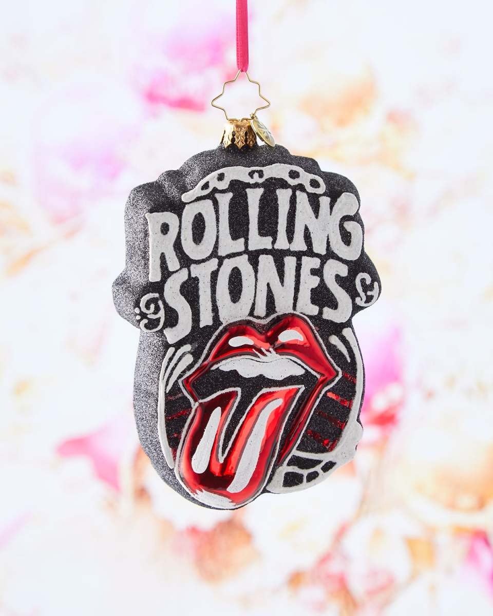 Rolling Stones Rockin Around the Christmas Tree Ornament